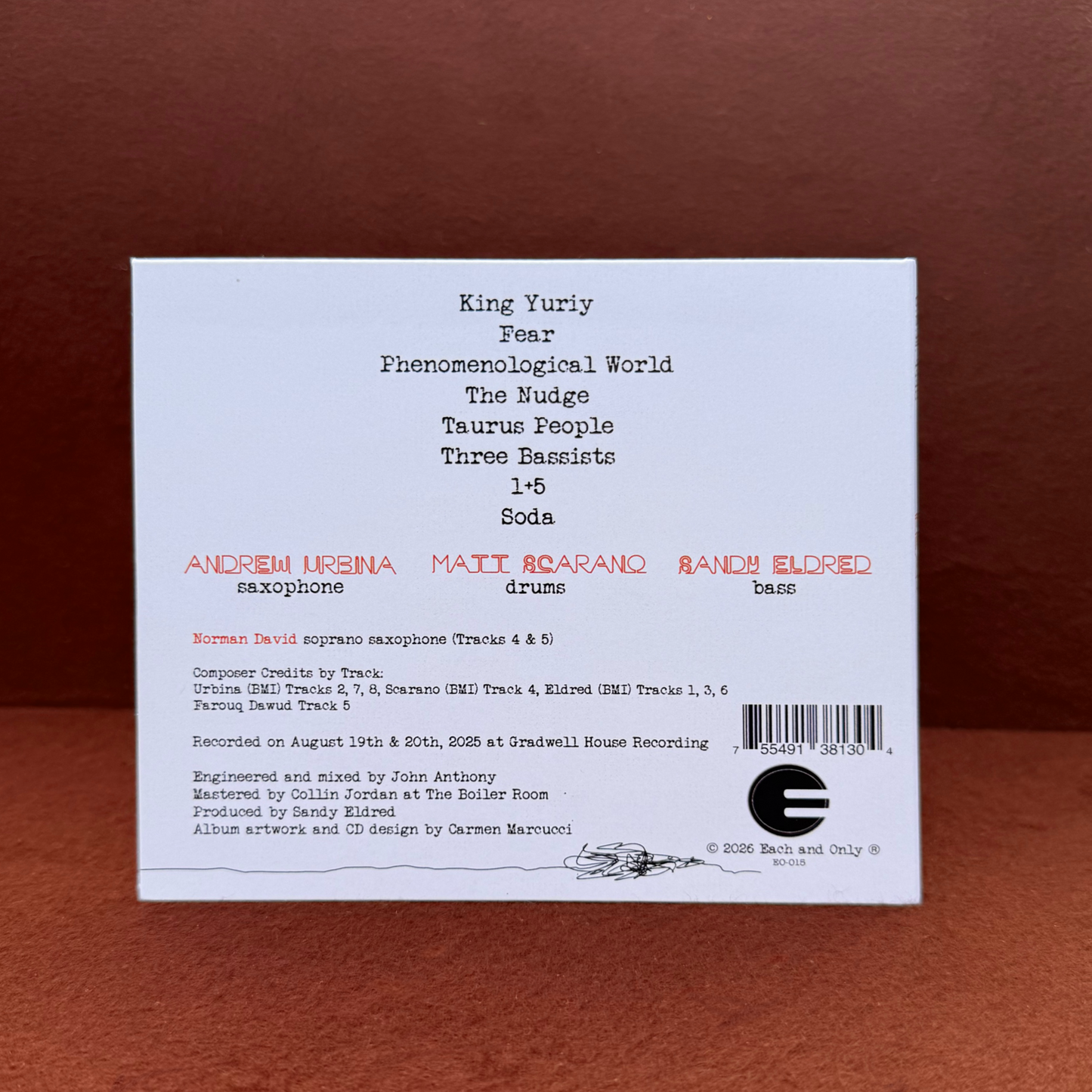 Fear - U.S.E. Trio (CD)