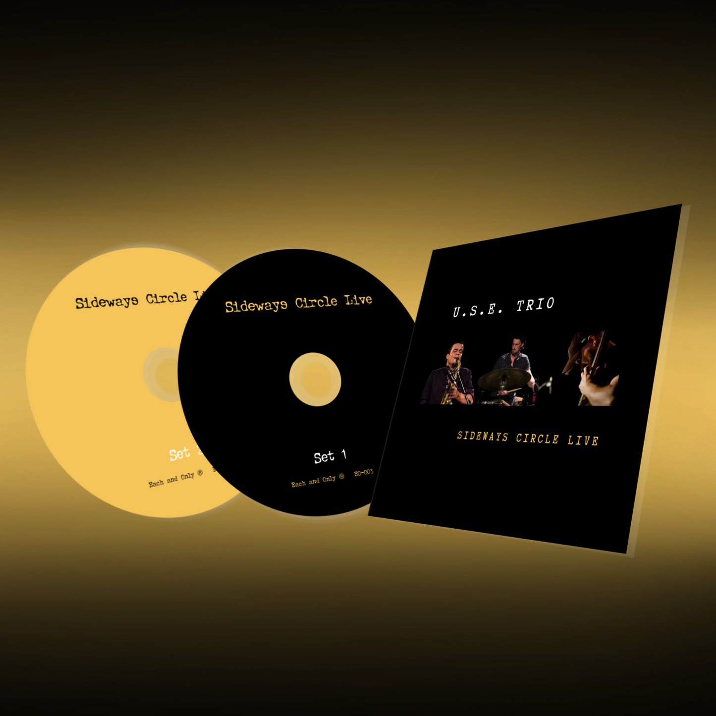 Sideways Circle LIVE - U.S.E. Trio (2 CD set)